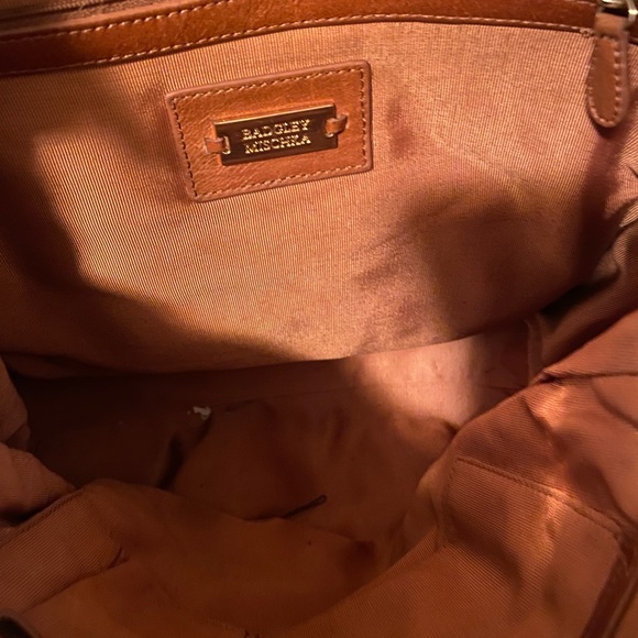 Badgley Mischka Leather Tote Bag - Picture 3 of 5
